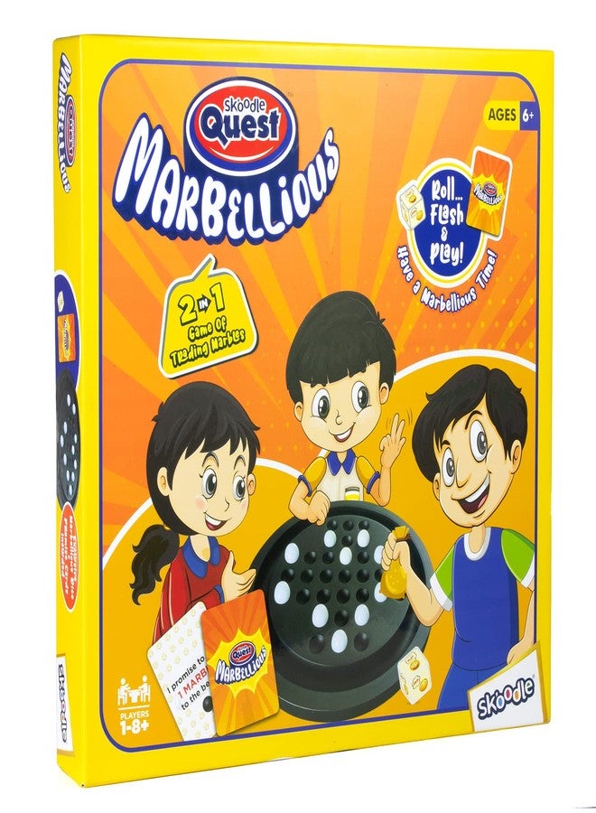 سكودل لعبة Skoodle Quest Marbellious - لعبة ألغاز واستراتيجية كلاسيكية، تنمي مهارات التفكير غير اللفظي والإبداع، لعبة لوحية ممتعة للأطفال فوق 6 سنوات - Image 2
